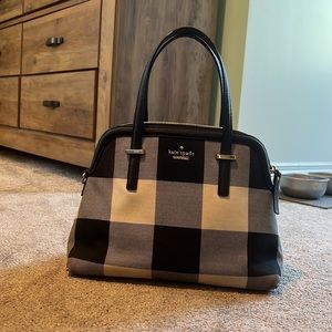 Buffalo Plaid Checker Kate Spade Purse